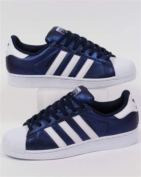 adidas superstar blue.